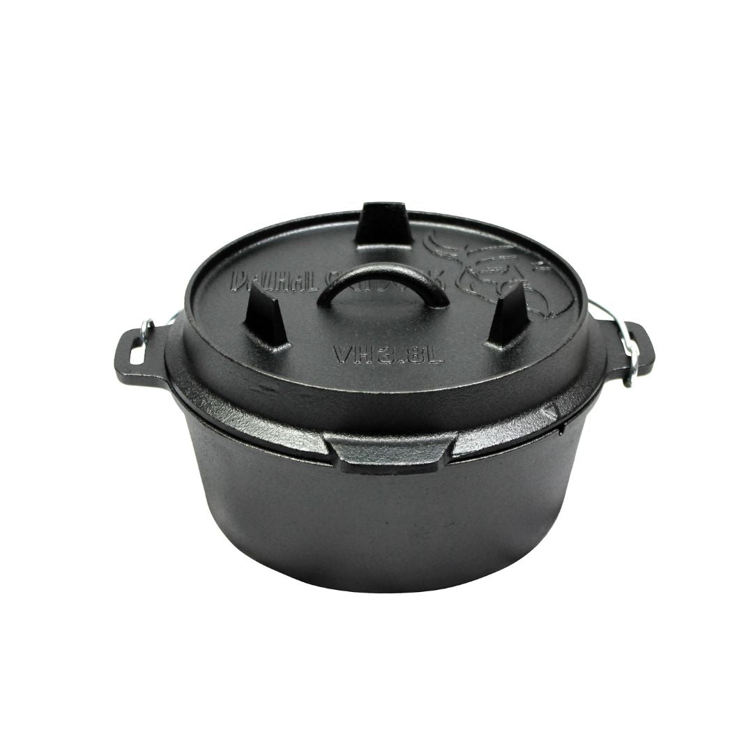 Dutch Oven Braadpan Gietijzer 3,8 Liter